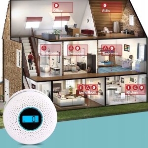 LogiLink LogiLink Kohlenmonoxidmelder mit LCD 9