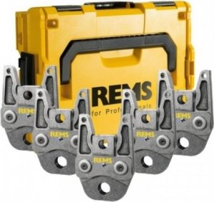 Zestaw narzędzi Rems A set of pressing heads in a suitcase REMS V15-18-22-28-35 5