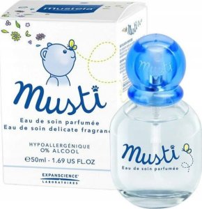 Alkotest MUSTELA_Musti pielęgnacyjna woda perfumowana dla niemowląt i dzieci 50ml 1