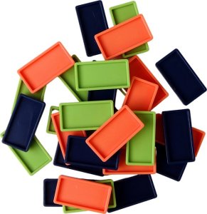 LeanToys Interaktywna Lokomotywa Pociąg Układająca Domino Dźwięk 4