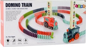 LeanToys Interaktywna Lokomotywa Pociąg Układająca Domino Dźwięk 5