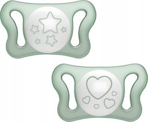 Chicco 156276 SMOCZEK PHYSIO MICRO ŚWIECĄCY SILIKONOWY 0-2  2SZT 5