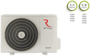 Klimatyzator Rotenso Klimatyzator pokojowy Rotenso Ukura U35Xo (jednostka zewnętrzna) 1