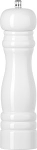 Młynek do przypraw Hendi Młynek do mielenia soli drewniany biały śr. 55 x 215 mm - Hendi 469606 1