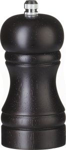 Młynek do przypraw Hendi Młynek do mielenia pieprzu ciemne drewno śr. 50 x 113 mm - Hendi 469767 1