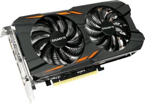 Karta graficzna Gigabyte GeForce GTX 1050 WindForce 2GB GDDR5 (128 bit), DVI-D, 3xHDMI, DisplayPort, BOX (GV-N1050WF2-2GD) 2
