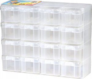 Hama Beads Hama pojemnik na przechowywanie duży, pusty 16 komór 2