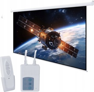 Ekran do projektora Art ART ELECTRIC SCREEN 84inch 213x213cm with remote control EA-84 1:1 6