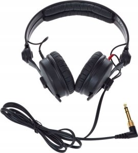 Słuchawki Sennheiser SENNHEISER HD 25, DYNAMIC Ausinės, 70 ?, CLOSED, SUPRA-AURAL, ADJUSTABLE HEADBAND, STEEL CORE KABELIS, SINGLE-SIDED, 1.5M LONG, 3.5MM ANGLE JACK, ADAPTER 5
