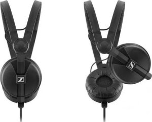 Słuchawki Sennheiser SENNHEISER HD 25, DYNAMIC Ausinės, 70 ?, CLOSED, SUPRA-AURAL, ADJUSTABLE HEADBAND, STEEL CORE KABELIS, SINGLE-SIDED, 1.5M LONG, 3.5MM ANGLE JACK, ADAPTER 7
