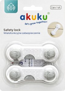 Akuku A0649 ZABEZPIECZENIE UNIW. DO SZAFEK/SZARE 2