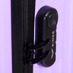 Wings Wings Egret Zestaw 3 walizek podróżnych ABS L,M,S jasnofioletowe 6