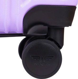 Wings Wings Egret Zestaw 3 walizek podróżnych ABS L,M,S jasnofioletowe 7