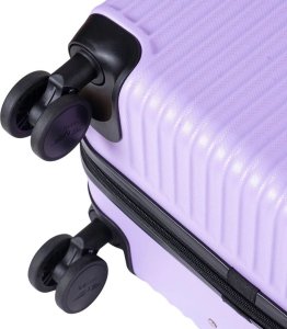 Wings Wings Egret Zestaw 3 walizek podróżnych ABS L,M,S jasnofioletowe 8