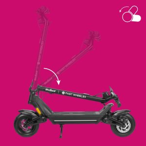 Hulajnoga elektryczna Rebel Hulajnoga elektryczna REBEL FAST WHEELS PRO MAX 3