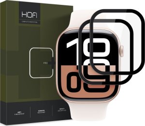 Hofi SZKŁO HYBRYDOWE HOFI HYBRID PRO+ 2-PACK APPLE WATCH 10 (42 MM) BLACK 1