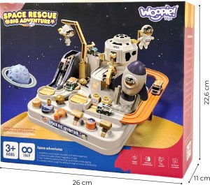 Woopie WOOPIE Interaktywny Tor Przeszkód Samochodowy " Kosmiczna Przygoda Astronauty" 11