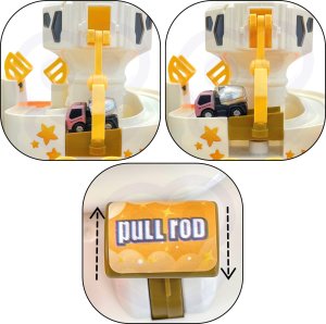 Woopie WOOPIE Interaktywny Tor Przeszkód Samochodowy " Kosmiczna Przygoda Astronauty" 3