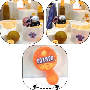 Woopie WOOPIE Interaktywny Tor Przeszkód Samochodowy " Kosmiczna Przygoda Astronauty" 5