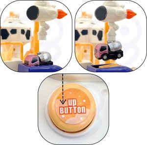 Woopie WOOPIE Interaktywny Tor Przeszkód Samochodowy " Kosmiczna Przygoda Astronauty" 7