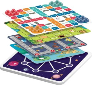 Woopie WOOPIE Zestaw Gier Planszowych Logicznych 10w1 3