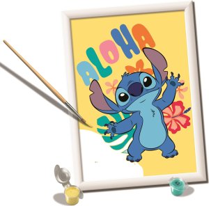 Ravensburger Obraz Malowanie po numerach CreArt dla dzieci Stitch 2