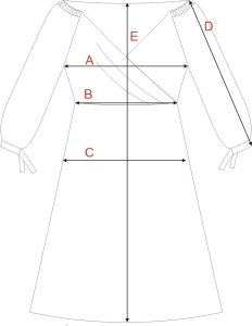 Stylove S383 Sukienka rozkloszowana z wiązanymi rękawami - śliwkowa (kolor śliwkowy, rozmiar XL) 6