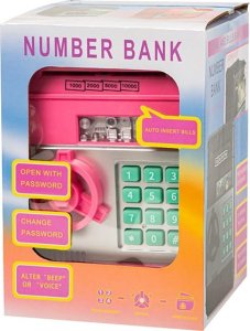 Blow 44-708# Sejf kasetka na zamek elektroniczny sb-06 różowy 5