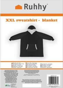 Ruhhy Bluza XXL - koc czarny Ruhhy 24403 2
