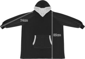 Ruhhy Bluza XXL - koc czarny Ruhhy 24403 3