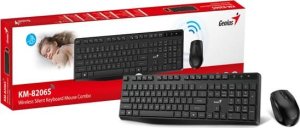 Klawiatura + mysz Genius KM-8206S COPILOT, zestaw klawiatura Cz/Słow, klasyczna, 2.4 [Ghz], bezprzewodowa, czarna 4
