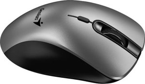 Mysz Genius Mysz bezprzewodowa, Genius Ergo 8100S AI, srebrno-czarna, optyczna, 1600DPI 4