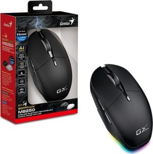 Mysz Genius Mysz bezprzewodowa, Genius GX GAMING Scorpion M8250 AI, czarna, optyczna, 3200DPI 5