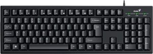 Klawiatura Genius Genius Smart KB-100 COPILOT, klawiatura CZ/SK, klasyczna, przewodowa (USB), czarna 1