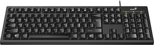 Klawiatura Genius Genius Smart KB-100 COPILOT, klawiatura CZ/SK, klasyczna, przewodowa (USB), czarna 3