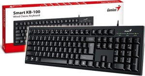 Klawiatura Genius Genius Smart KB-100 COPILOT, klawiatura CZ/SK, klasyczna, przewodowa (USB), czarna 6