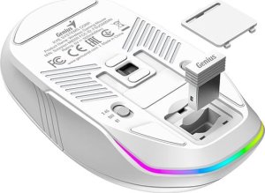 Mysz Genius Mysz bezprzewodowa, Genius GX GAMING Scorpion M8250 AI, biała, optyczna, 3200DPI 6