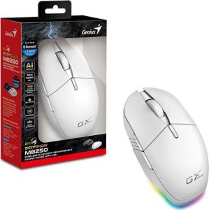 Mysz Genius Mysz bezprzewodowa, Genius GX GAMING Scorpion M8250 AI, biała, optyczna, 3200DPI 7