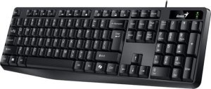 Klawiatura Genius Genius KB-117 COPILOT, klawiatura CZ/SK, klasyczna, wodoodporny rodzaj przewodowa (USB), czarna, nie 2