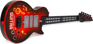 Multistore Gitara dla dzieci elektryczna z nauką gry na gitarze podczerwień melodie Czerwona 3