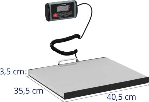 Steinberg Waga paczkowa pocztowa LCD 35.5 x 40.5 cm 200 kg / 0.1 kg 7