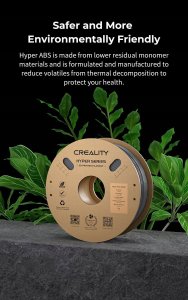 Creality Creality Filament Hyper ABS, 1kg, 1,75mm, Black (3301020042) 6