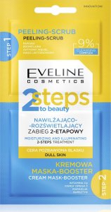 Eveline EVELINE 2 STEPS TO BEAUTY Zabieg naw.-rozśw. 2x4ml 1