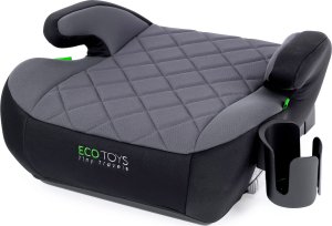 Fotelik samochodowy Ecotoys Podkładka ISOFIX samochodowa siedzisko dla dzieci i-SIZE uchwyt na napoje wzrost 125-150 cm ECOTOYS 6