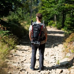 Plecak turystyczny Nils Extreme Northlake 30 l + 10 l Czarny 8