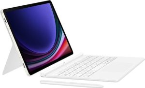 Samsung Etui Samsung Tab S10 / S9 / S9FE biały/white Book Cover Keyboard 5