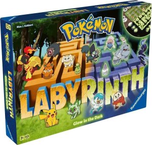 Ravensburger Gra planszowa Labyrinth: Pokemon - Świecący w ciemności 1