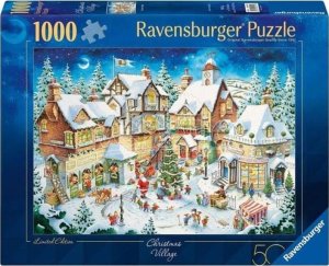 Ravensburger Puzzle 1000 Białe święta 50 urodziny 1