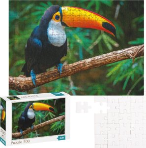 Dodo Puzzle "Tukan" 500 Elementów Układanka Kolorowa Zestaw Dla Dzieci Dorosłych 1