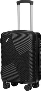 vidaXL Zestaw walizek podróżnych AZORES CZARNY 4w1 6